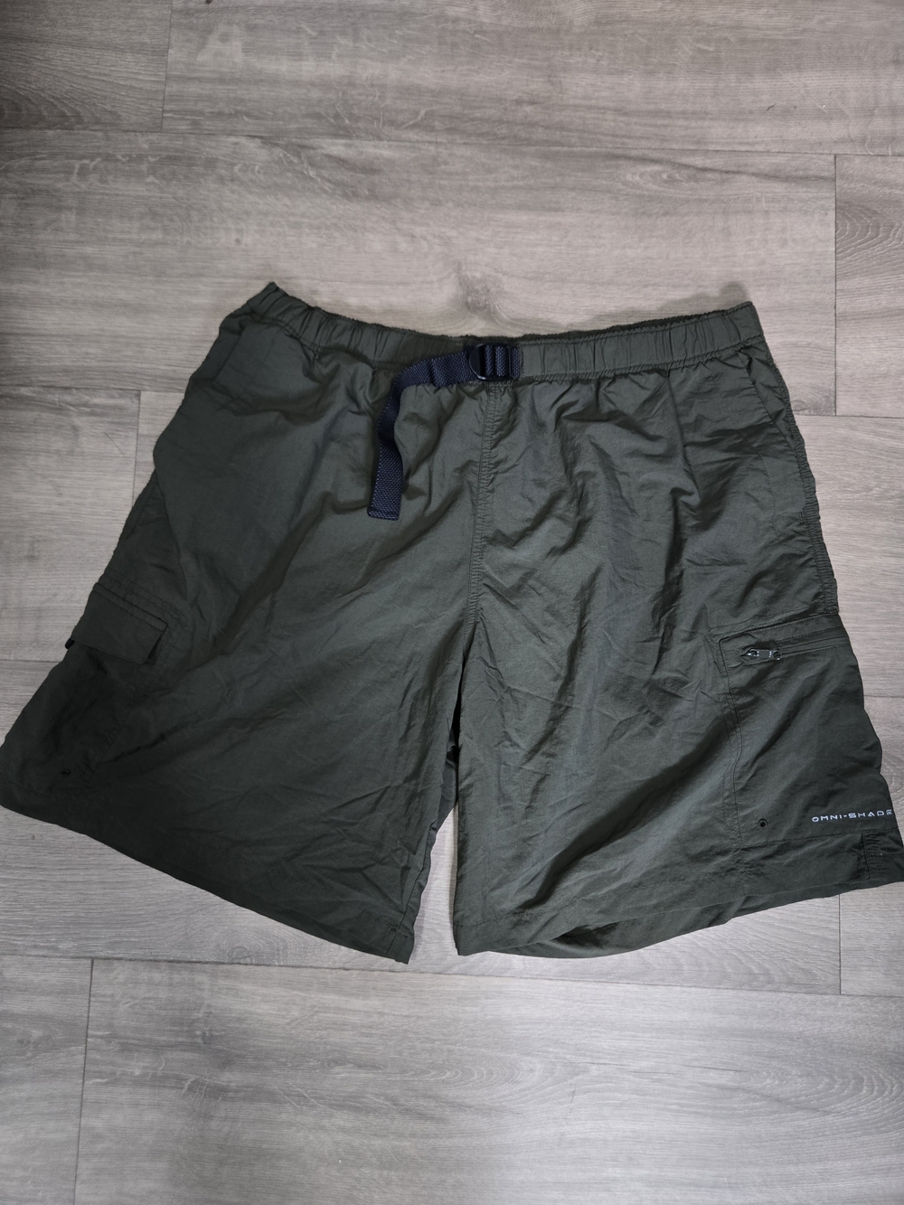 Columbia Green Outdoor Cargo Shorts